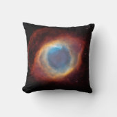 螺旋形の星雲の宇宙の写真 クッション (正面)