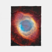 螺旋形の星雲 フリースブランケット (正面)