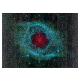 螺旋形の星雲、銀河系の美しい星 カッティングボード