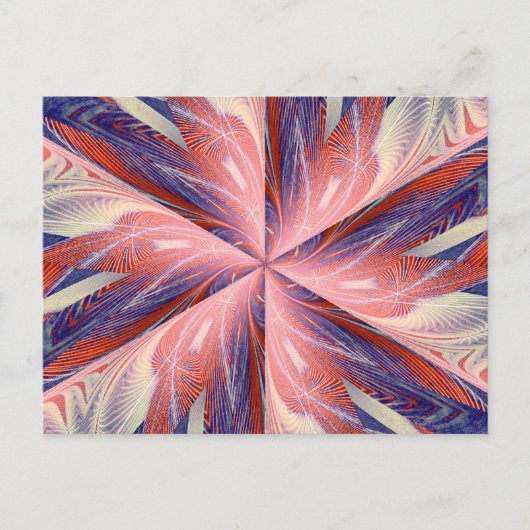 螺旋状山花7葉書 ポストカード (正面)