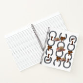 螺旋状手帳馬蹄鞍 ノートブック (内部)