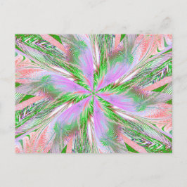 螺旋状花14葉書 ポストカード