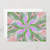 螺旋状花14葉書 ポストカード (正面/裏面)