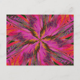 螺旋状花15葉書 ポストカード