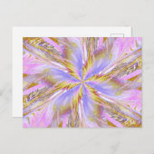 螺旋状花17葉書 ポストカード (正面/裏面)