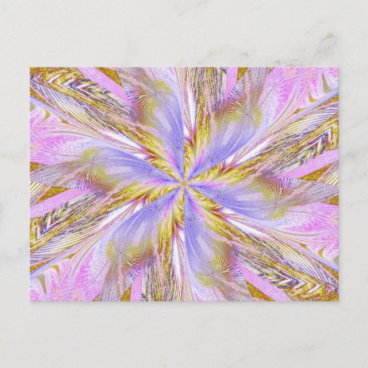 螺旋状花17葉書 ポストカード (正面)