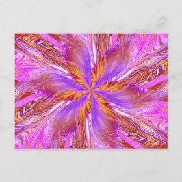 螺旋状花18葉書 ポストカード