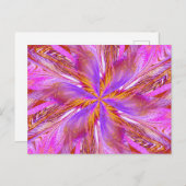 螺旋状花18葉書 ポストカード (正面/裏面)