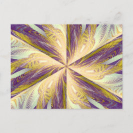 螺旋状花2葉書 ポストカード