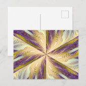 螺旋状花2葉書 ポストカード (正面/裏面)