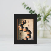 螺旋粘土の風のチャイムはまだ生きてい恋しく思る ポストカード (スタンド正面)