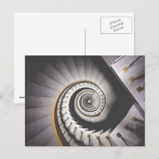 螺旋階段 ポストカード (正面/裏面)