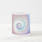 螺線形の児童のマグ フロストグラスマグカップ (中央)