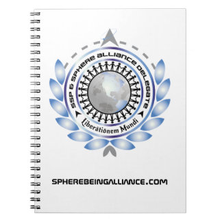 螺線形の写真のノート ノートブック