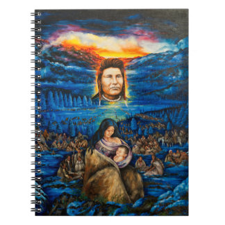 螺線形の写真のノート ノートブック