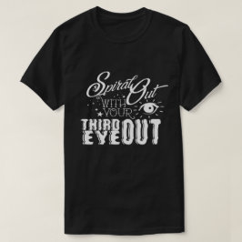 螺線形の基本的なティー Tシャツ