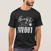螺線形の基本的なティー Tシャツ (正面)