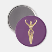 螺線形の女神 マグネット (正面/裏面)