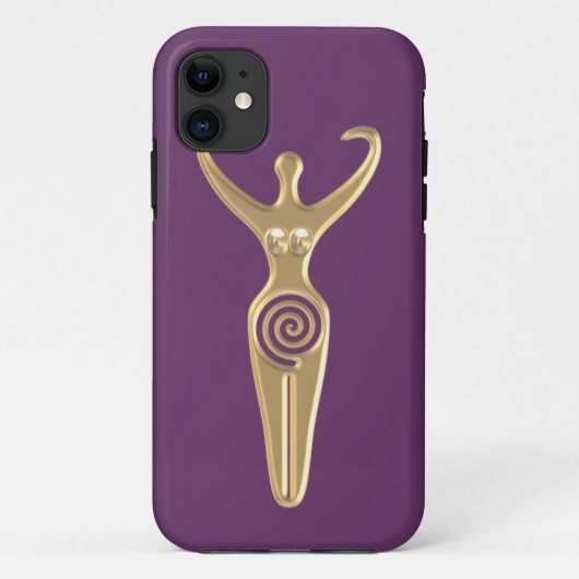 螺線形の女神 Case-Mate iPhoneケース (裏面)