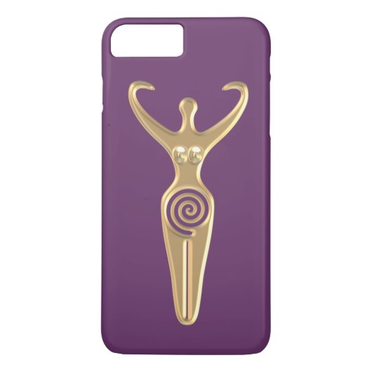 螺線形の女神 Case-Mate iPhoneケース (裏面)