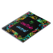 螺線形の感謝 ノートブック (左側)