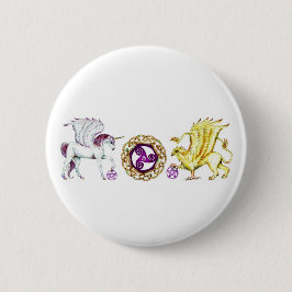 螺線形の本質ボタン 缶バッジ