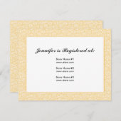 螺線形の登録カード エンクロージャーカード (正面/裏面)