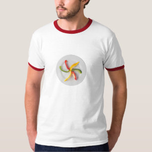 螺線形はTシャツをふりかけます Tシャツ