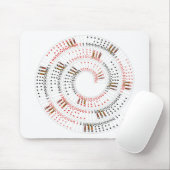 螺線形カード マウスパッド (マウス)