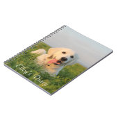 螺線形ノートのあなたのかわいい子犬 ノートブック (左側)