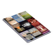 螺線形ノートは"ですあなた"数々のな6.5" x8.75 " ノートブック (右側)