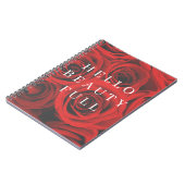 螺線形ノート ノートブック (左側)