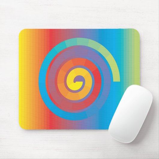 螺線形 マウスパッド (マウス)