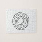 螺線形alicewonderland2 ジグソーパズル (横)