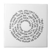 螺線形alicewonderland2 タイル (正面)