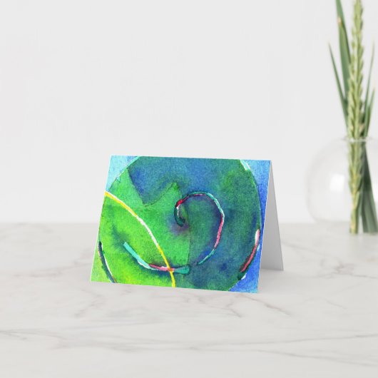 螺線形I カード (正面)