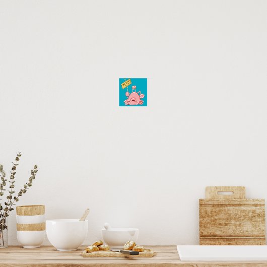 蟹の入り込み ポスター (キッチン)