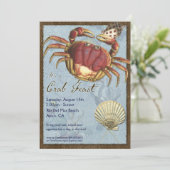 蟹の宴パーティー-ビーチアットザショア 招待状 (スタンド正面)