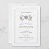 蟹テーマかにの煮沸|リハーサルディナー 招待状 (正面)