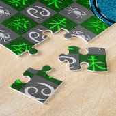 蟹座と水の羊 ジグソーパズル (側面)