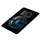 蟹座にちなんだ栄養価表示 マグネット (左側)