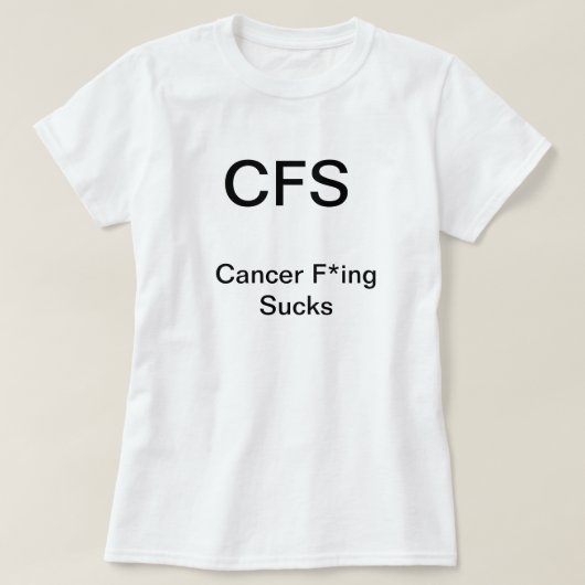 蟹座のひどく神経質になる最低 Tシャツ (デザイン正面)