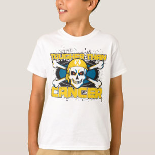 蟹座のスカルより堅い幼年期の蟹座 Tシャツ