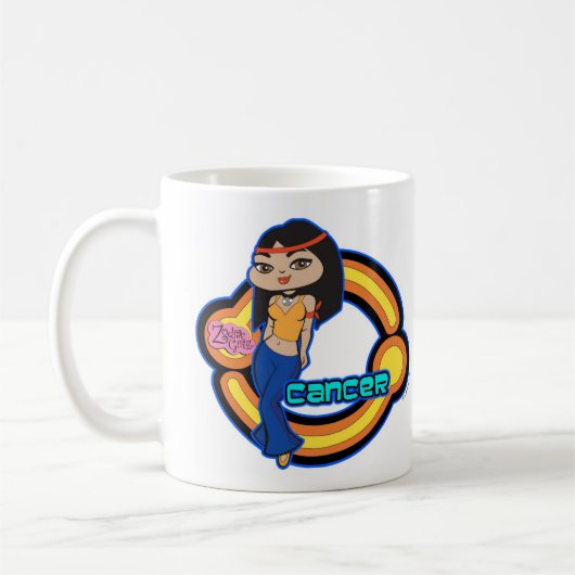 蟹座のマグ コーヒーマグカップ (左)