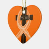 蟹座のリボンは信頼及び赦免を祝います セラミックオーナメント (左)