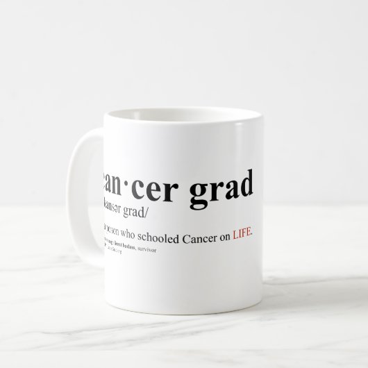 蟹座の卒業生定義マグ マグカップ (正面左)