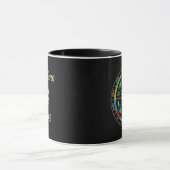 蟹座の占星術のマグ マグカップ (中央)
