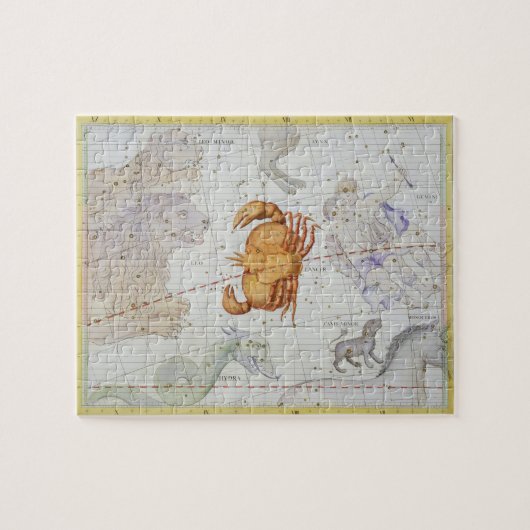 蟹座の星座は、「地図書Coeleからの4つをめっきします ジグソーパズル (横)