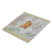 蟹座の星座は、「地図書Coeleからの4つをめっきします タイル (側面)