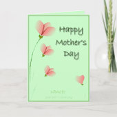 蟹座の母の日カード カード (正面)